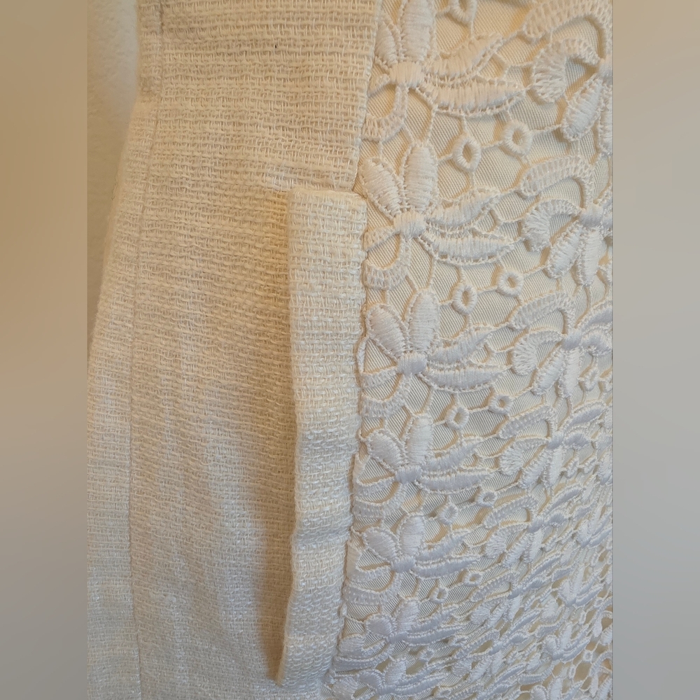 SALE Zara XS Ivory Shorts - Picture 4 of 10